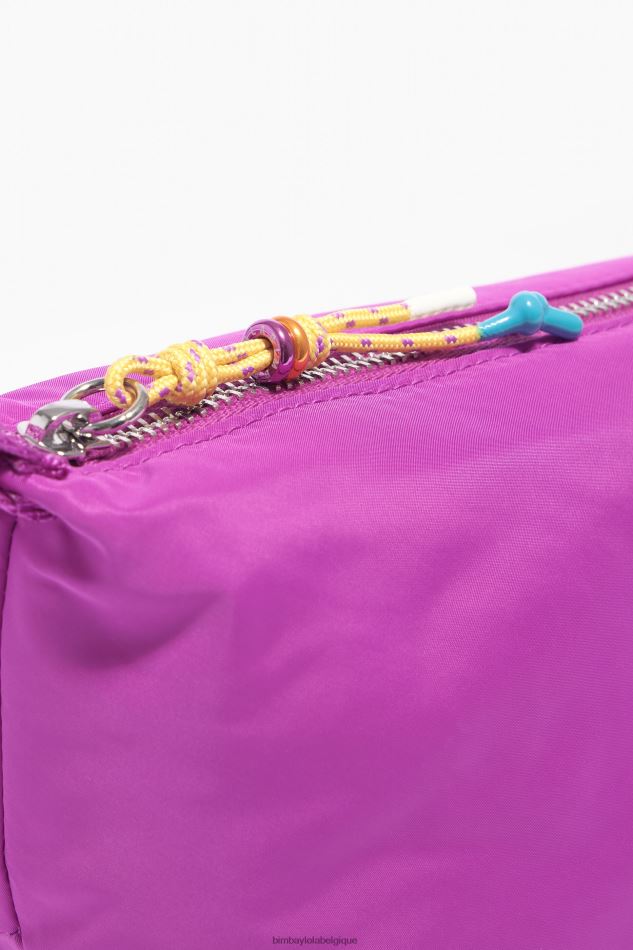 accessoires Bimba Y Lola trousse de maquillage trapèze en nylon rose HV44861109