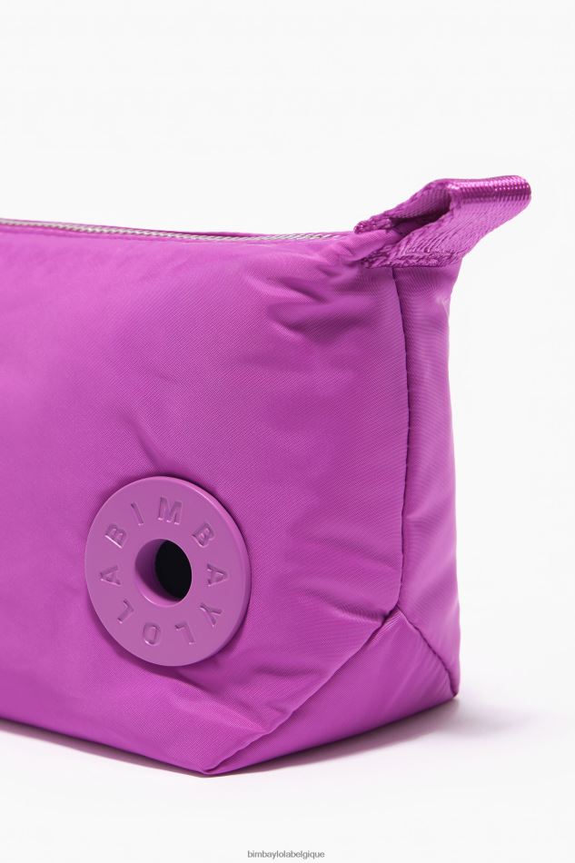 accessoires Bimba Y Lola trousse de maquillage trapèze en nylon rose HV44861111