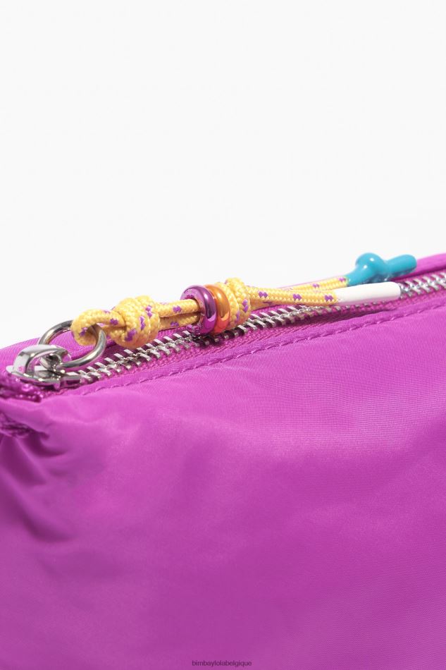 accessoires Bimba Y Lola trousse de maquillage trapèze en nylon rose HV44861111