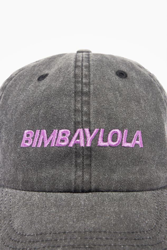 accessoires Bimba Y Lola casquette en coton noir HV4486857