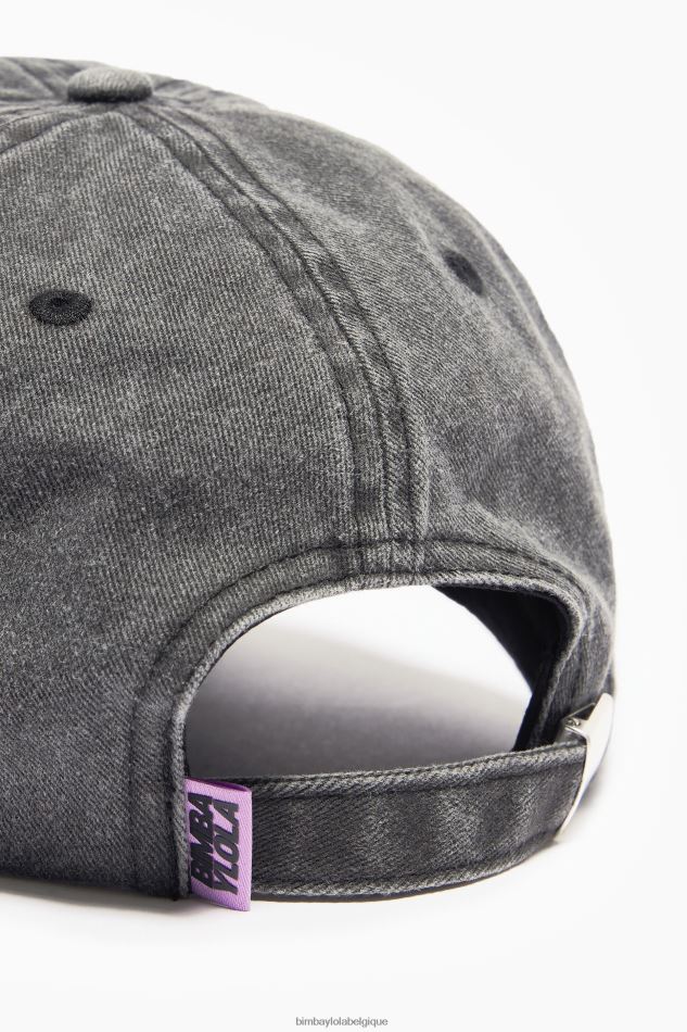 accessoires Bimba Y Lola casquette en coton noir HV4486857
