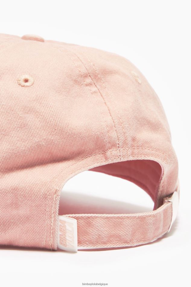 accessoires Bimba Y Lola casquette en coton rose HV4486861