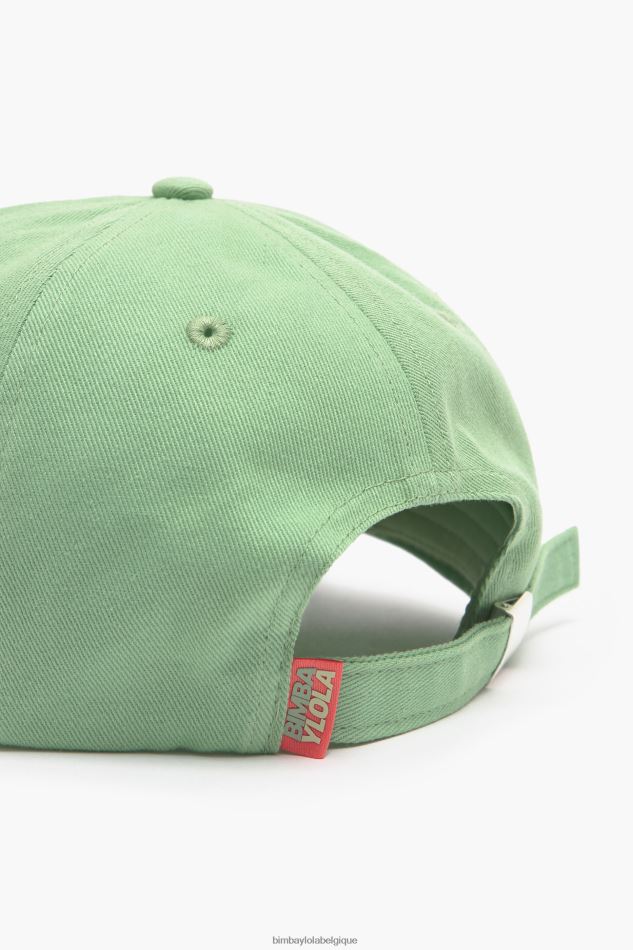 accessoires Bimba Y Lola casquette en coton vert HV4486859
