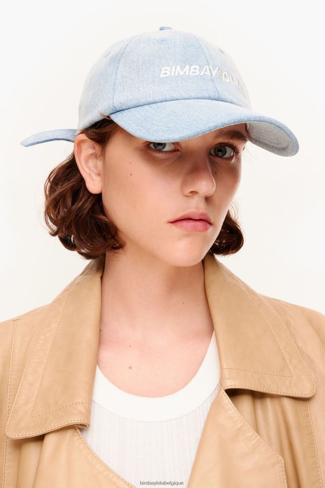 accessoires Bimba Y Lola casquette à logo jean HV4486869