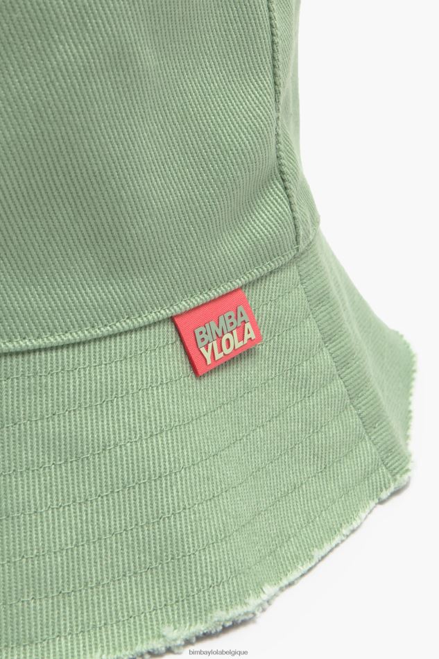 accessoires Bimba Y Lola chapeau de seau vert HV4486858