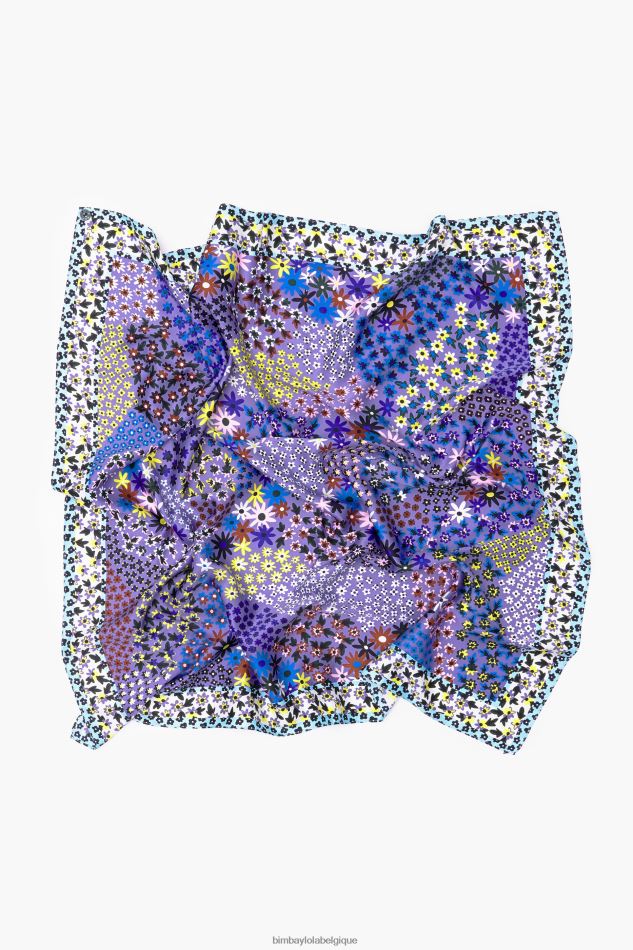 accessoires Bimba Y Lola écharpe à fleurs lilas HV4486630