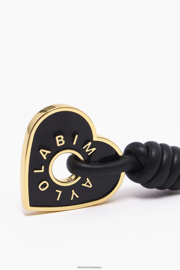 accessoires Bimba Y Lola porte-clés coeur noir HV4486954