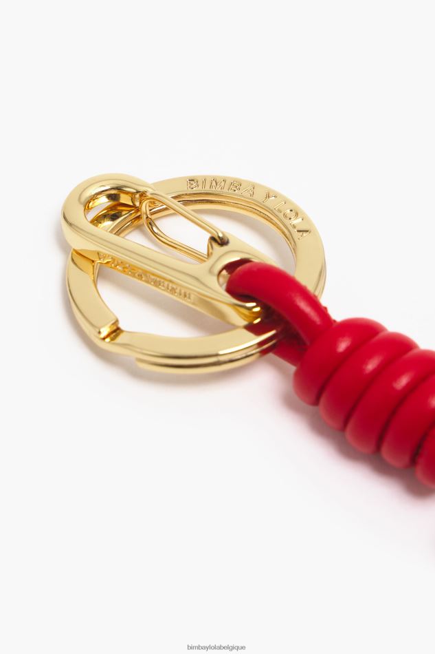 accessoires Bimba Y Lola porte-clés coeur rouge HV4486955