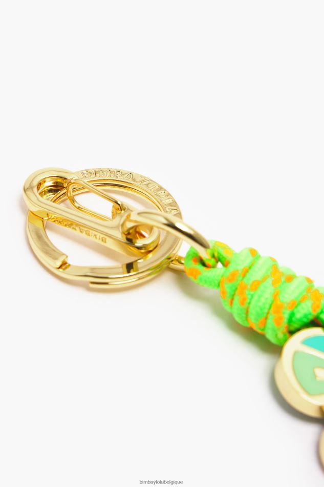 accessoires Bimba Y Lola porte-clés fleur doré HV4486948