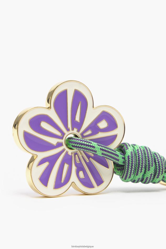 accessoires Bimba Y Lola porte-clés fleur violet HV4486950