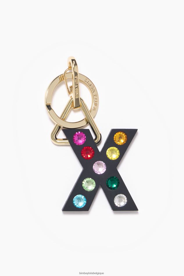 accessoires Bimba Y Lola porte-clés lettre en silicone X HV44861194