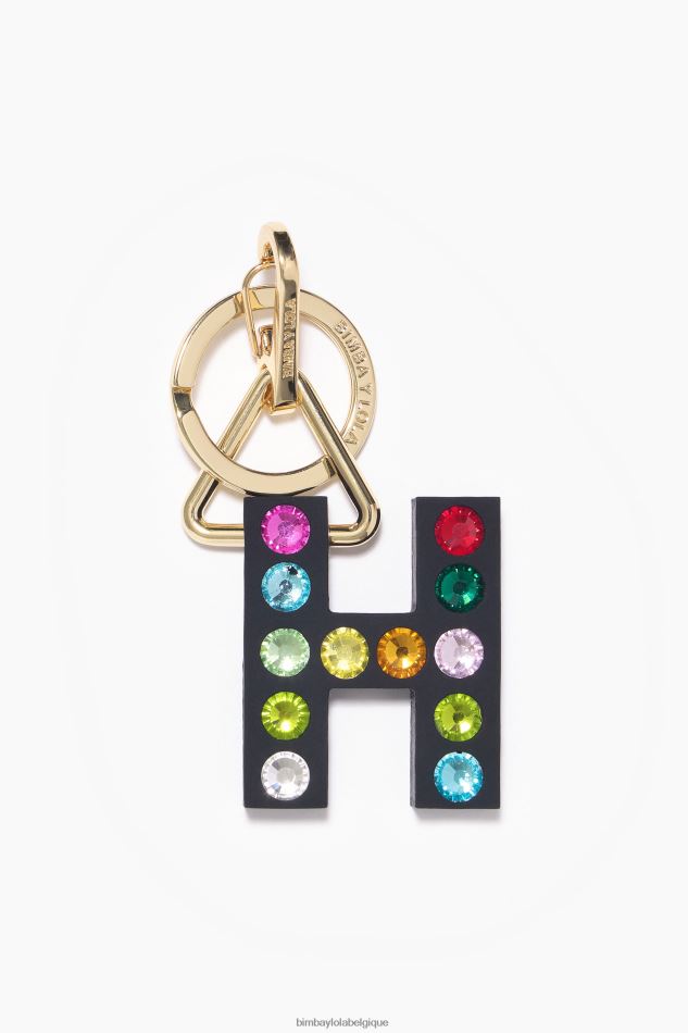 accessoires Bimba Y Lola porte-clés lettre en silicone h HV44861178