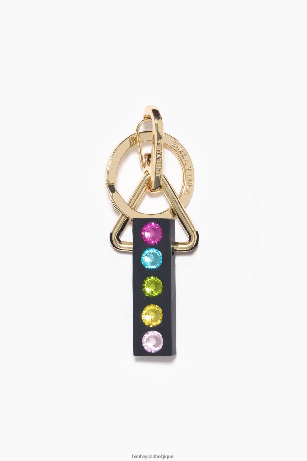 accessoires Bimba Y Lola porte-clés lettre en silicone je HV44861179