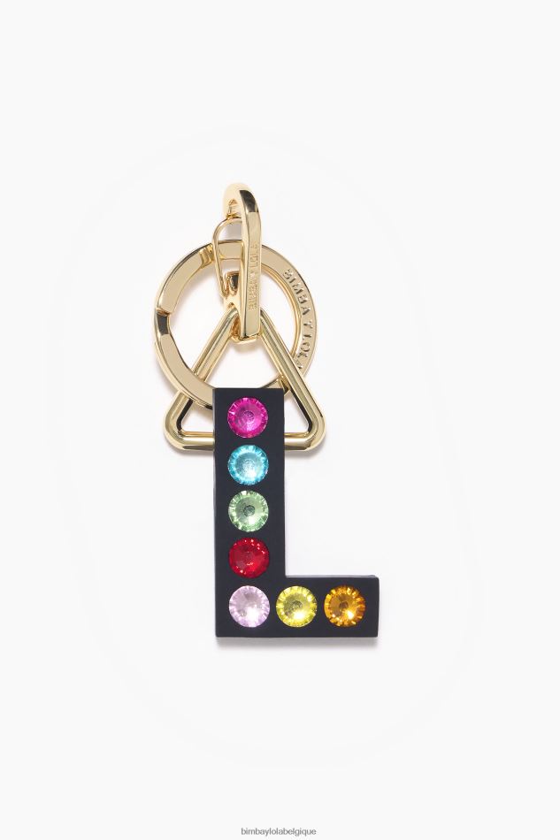 accessoires Bimba Y Lola porte-clés lettre en silicone je HV44861182