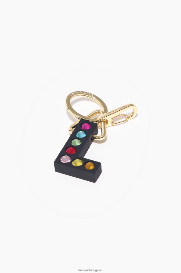 accessoires Bimba Y Lola porte-clés lettre en silicone je HV44861182