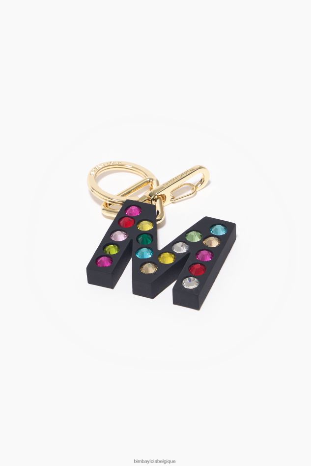 accessoires Bimba Y Lola porte-clés lettre en silicone m HV44861183
