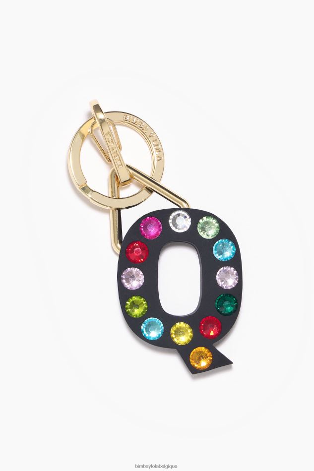 accessoires Bimba Y Lola porte-clés lettre en silicone q HV44861187