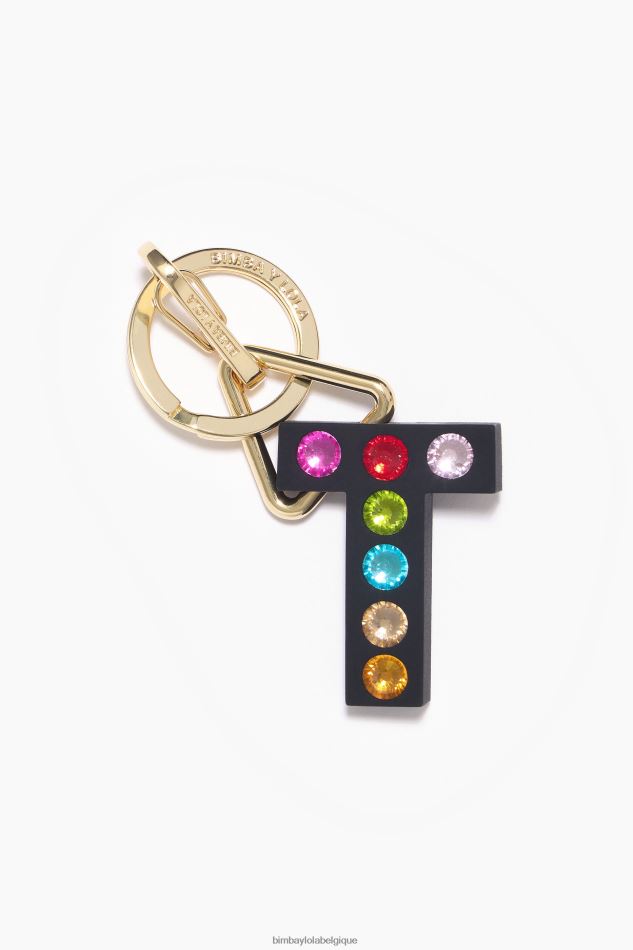 accessoires Bimba Y Lola porte-clés lettre en silicone t HV44861190