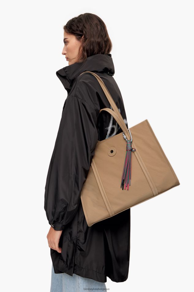 accessoires Bimba Y Lola sac cabas en nylon bronzer HV4486134
