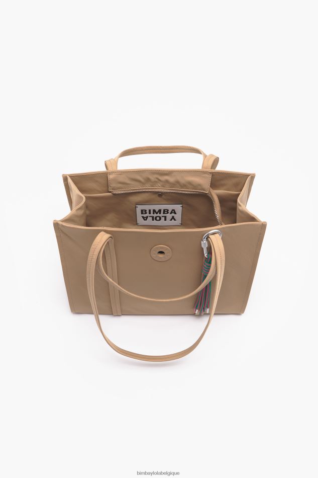 accessoires Bimba Y Lola sac cabas en nylon bronzer HV4486134