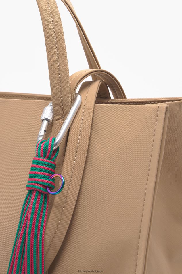 accessoires Bimba Y Lola sac cabas en nylon bronzer HV4486134