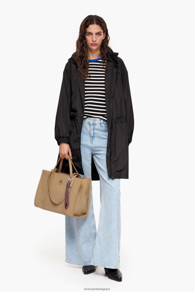 accessoires Bimba Y Lola sac cabas en nylon bronzer HV4486134