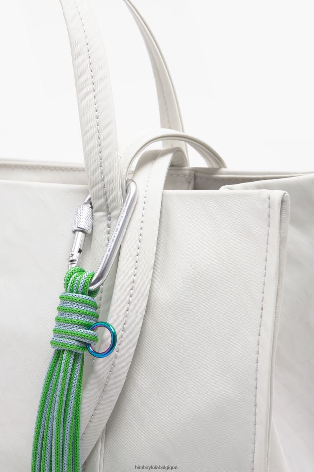 accessoires Bimba Y Lola sac cabas en nylon gris HV4486135