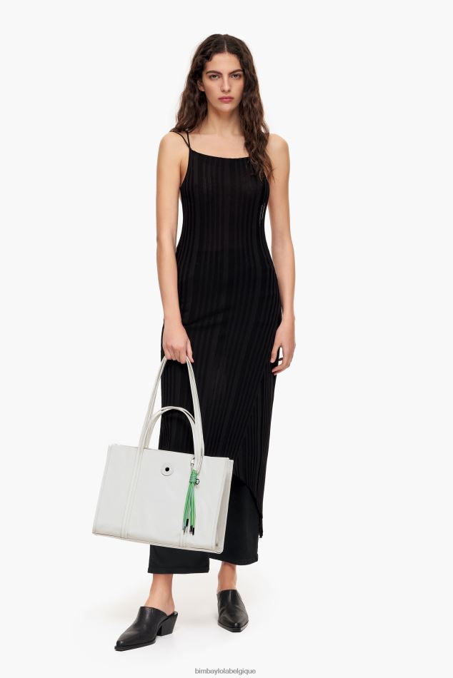 accessoires Bimba Y Lola sac cabas en nylon gris HV4486135