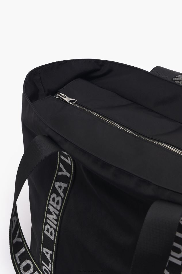 accessoires Bimba Y Lola sac cabas en nylon noir HV4486130