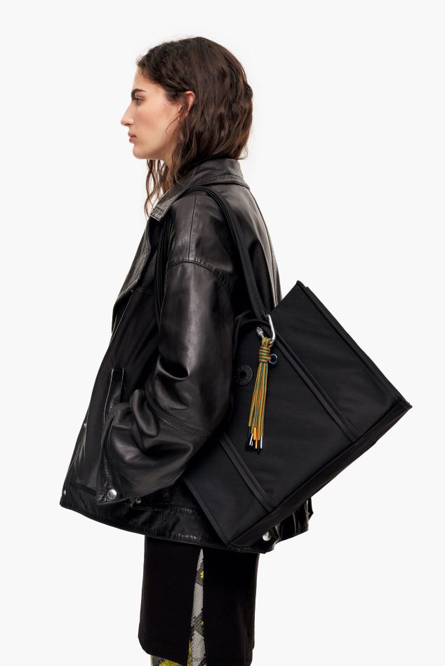 accessoires Bimba Y Lola sac cabas en nylon noir HV4486136