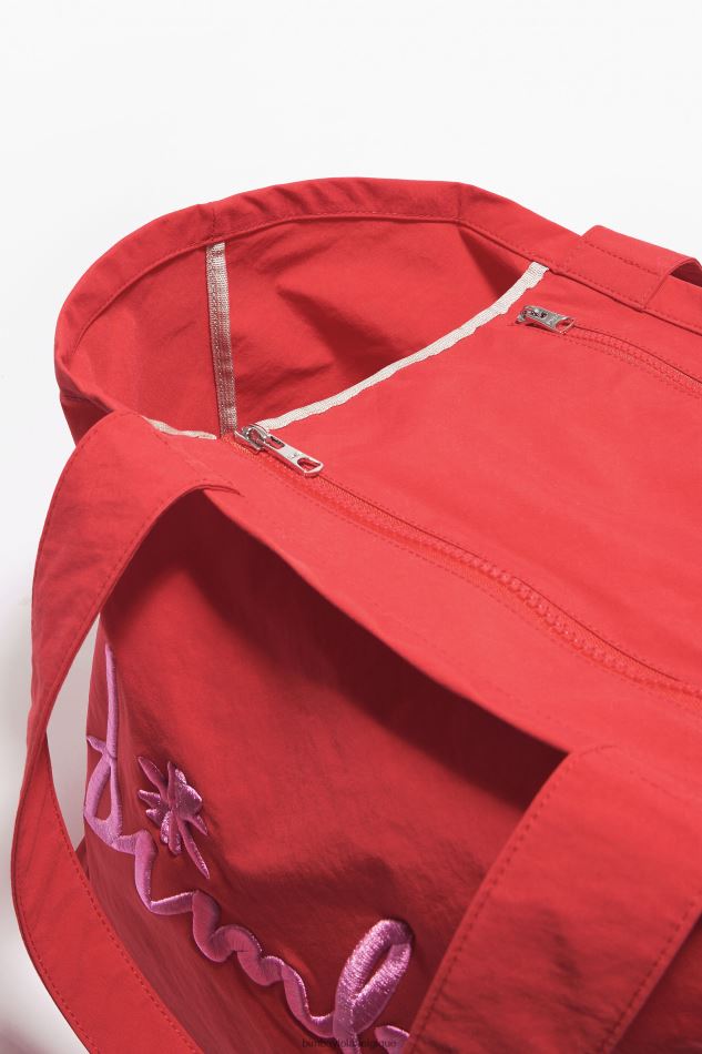 accessoires Bimba Y Lola sac cabas en nylon rouge HV4486123
