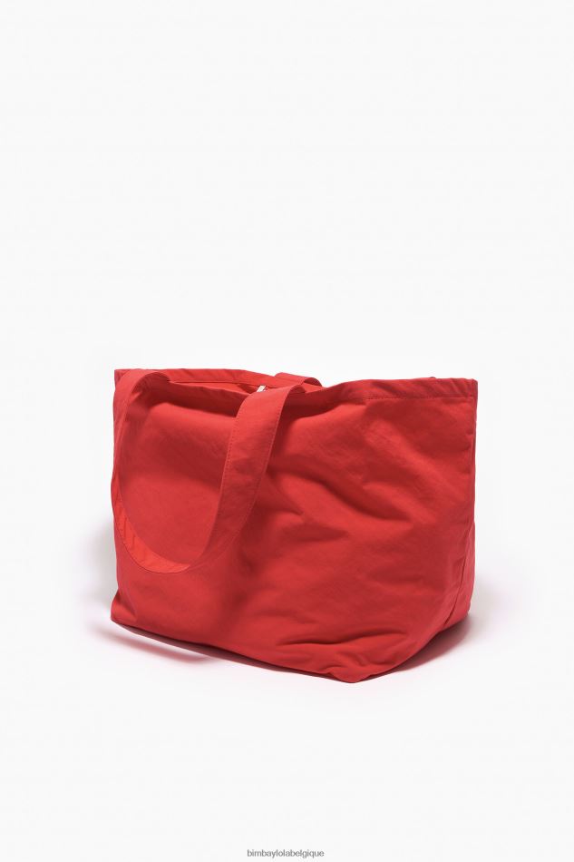 accessoires Bimba Y Lola sac cabas en nylon rouge HV4486123