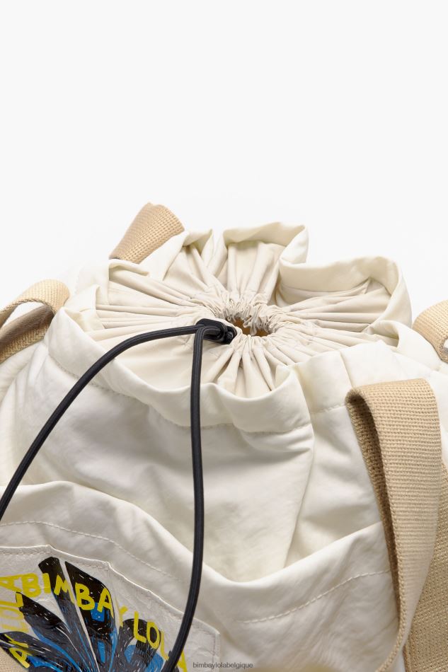 accessoires Bimba Y Lola sac seau en nylon imprimé calcul HV4486129