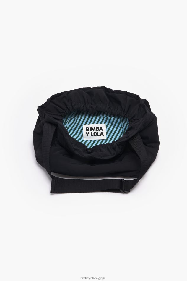accessoires Bimba Y Lola sac seau en nylon noir HV4486128