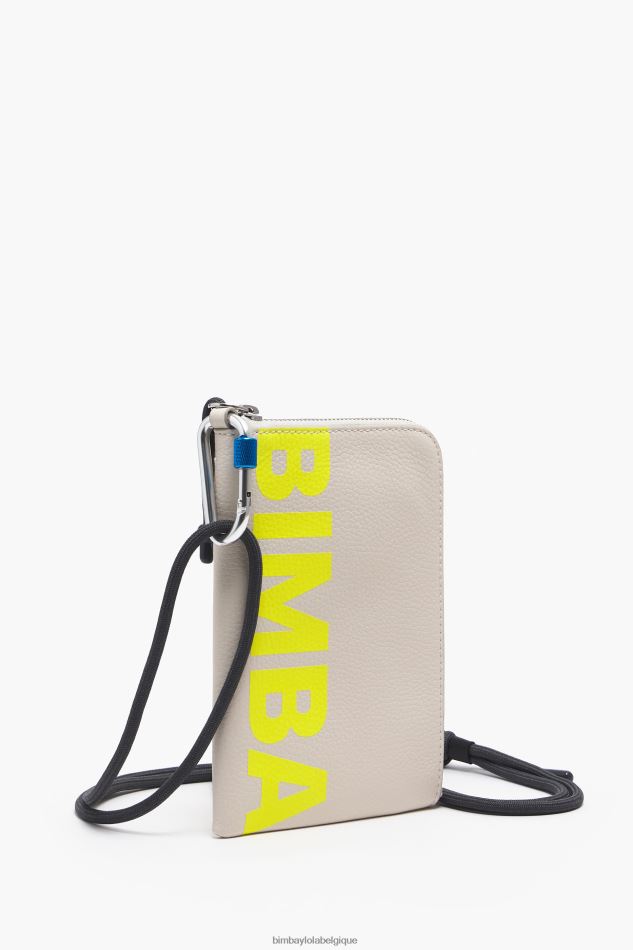 accessoires Bimba Y Lola mini sac rectangulaire en cuir blanc HV4486163