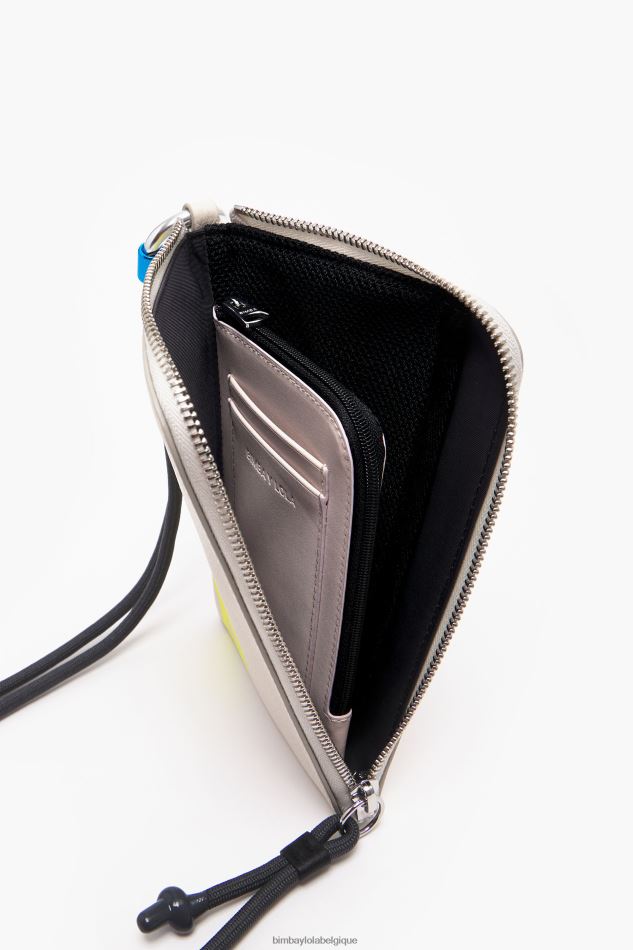 accessoires Bimba Y Lola mini sac rectangulaire en cuir blanc HV4486163