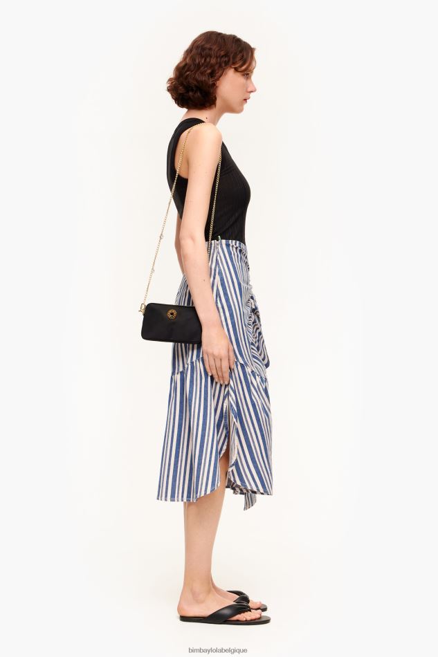 accessoires Bimba Y Lola mini sac rectangulaire en nylon noir HV4486160