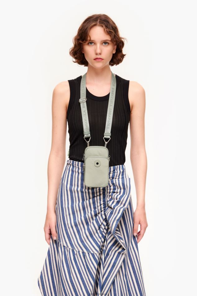 accessoires Bimba Y Lola mini sac rectangulaire gris glace HV4486155