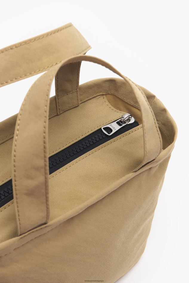 accessoires Bimba Y Lola mini sac trapèze en nylon naturel HV4486156