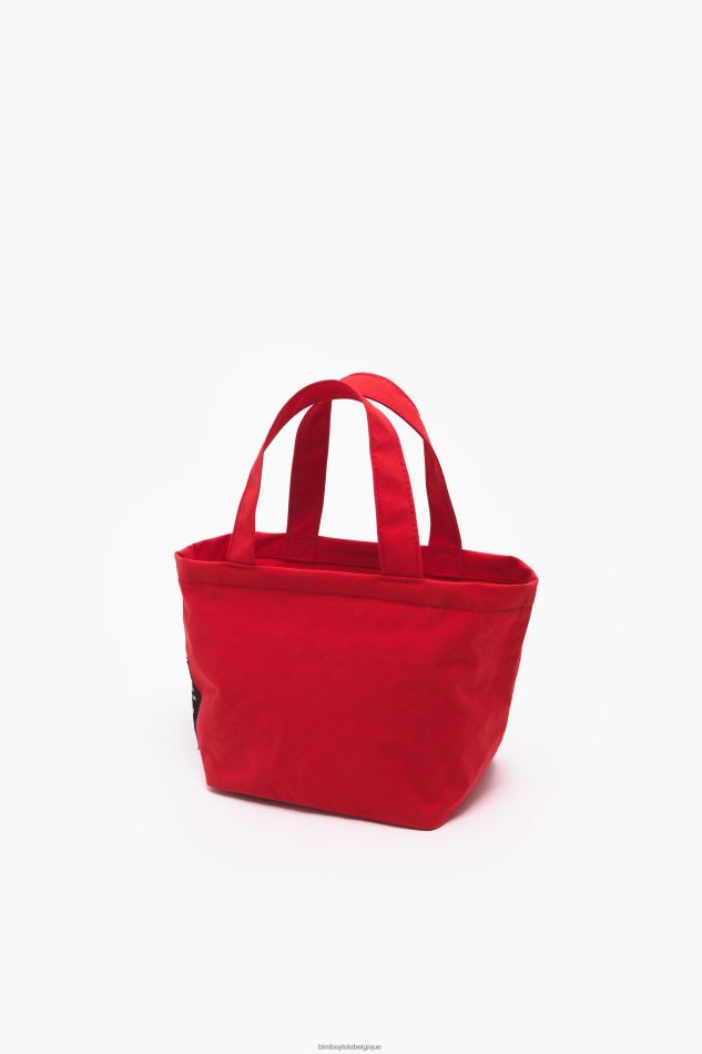 accessoires Bimba Y Lola mini sac trapèze en nylon rouge HV4486159