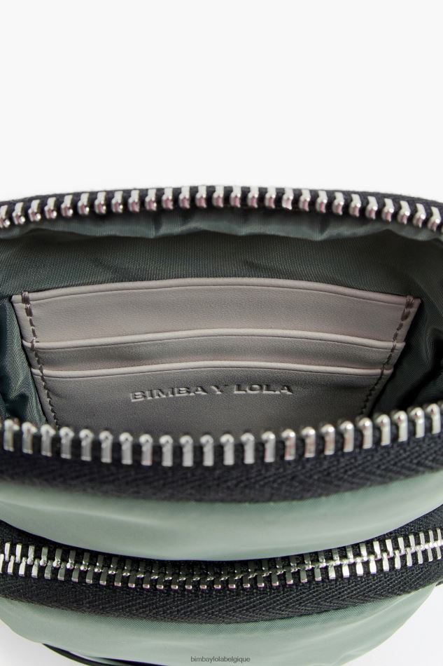 accessoires Bimba Y Lola petit sac en nylon bleu vert HV4486161