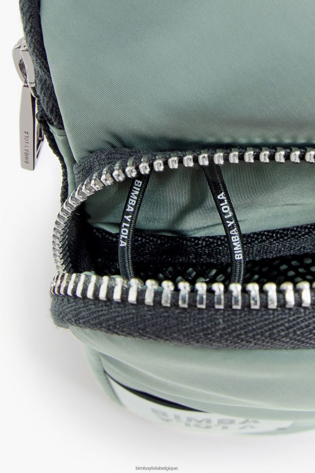 accessoires Bimba Y Lola petit sac en nylon bleu vert HV4486161