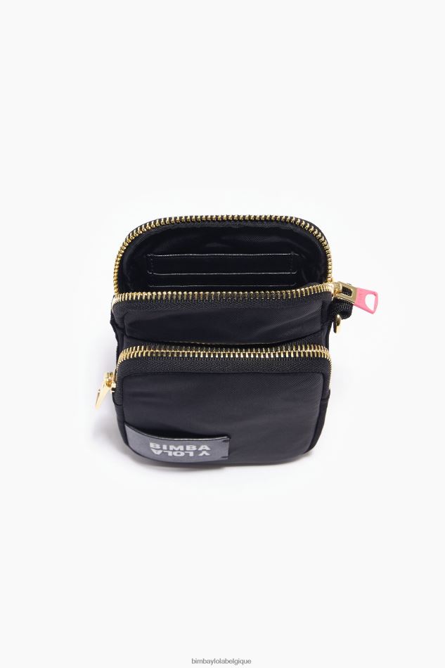 accessoires Bimba Y Lola petit sac en nylon noir HV4486162