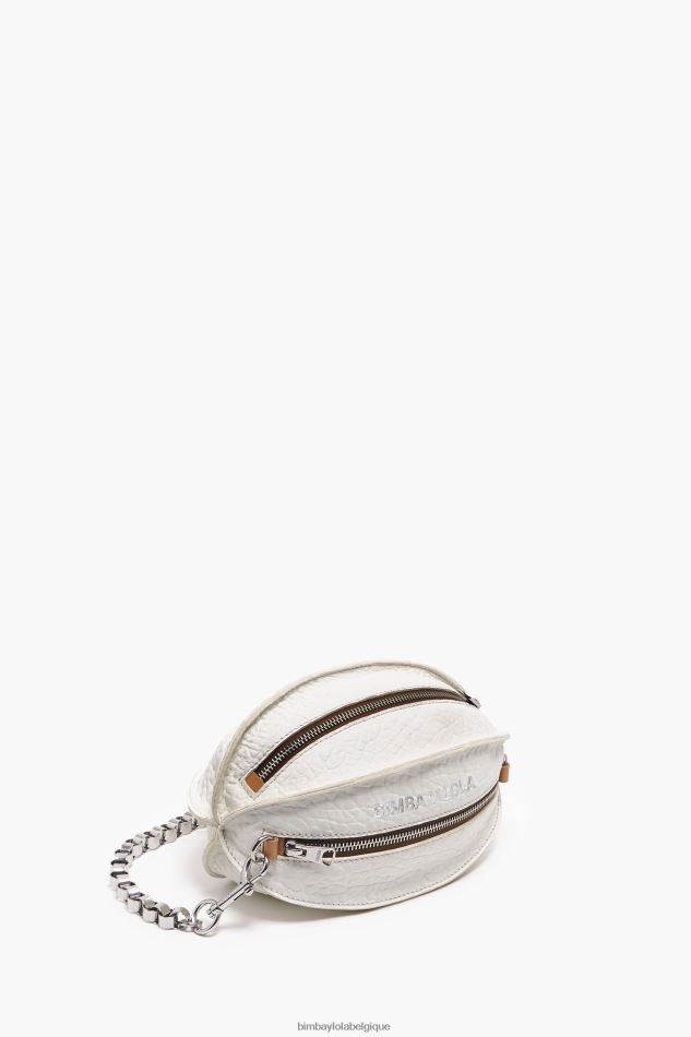 accessoires Bimba Y Lola pelote en cuir blanc HV4486140