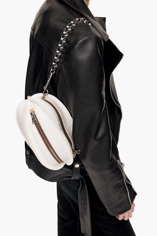 accessoires Bimba Y Lola pelote en cuir blanc HV4486140