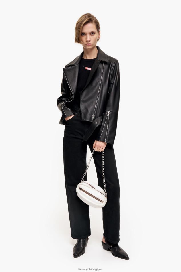 accessoires Bimba Y Lola pelote en cuir blanc HV4486140