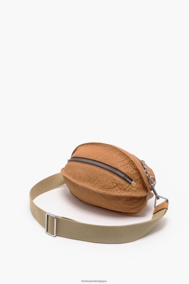 accessoires Bimba Y Lola pelote en cuir chameau HV448670