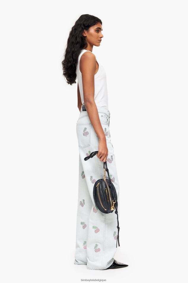 accessoires Bimba Y Lola pelote en cuir noir HV4486139