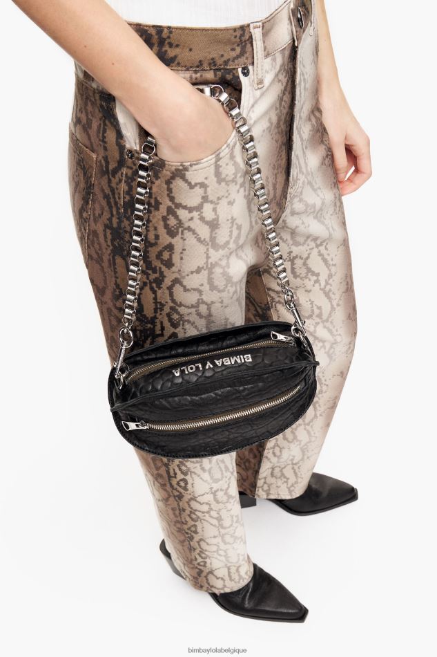 accessoires Bimba Y Lola pelote en cuir noir HV4486141