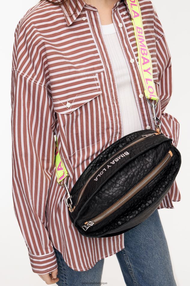 accessoires Bimba Y Lola pelote en cuir noir HV44864